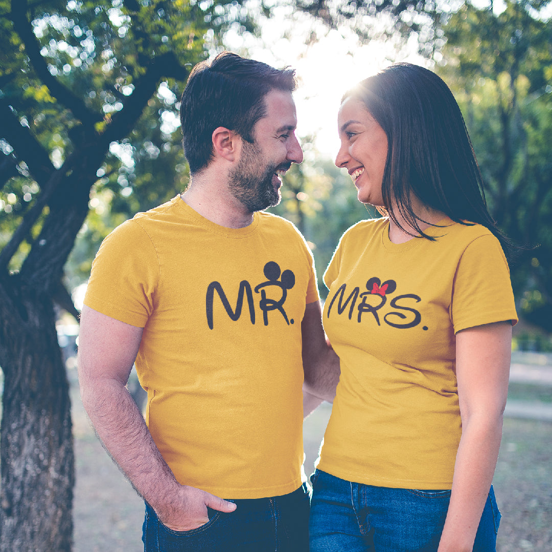 Mr & Mrs Couple Tshirt